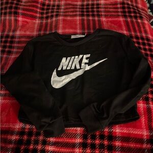 Nike Women's Black Crop Top